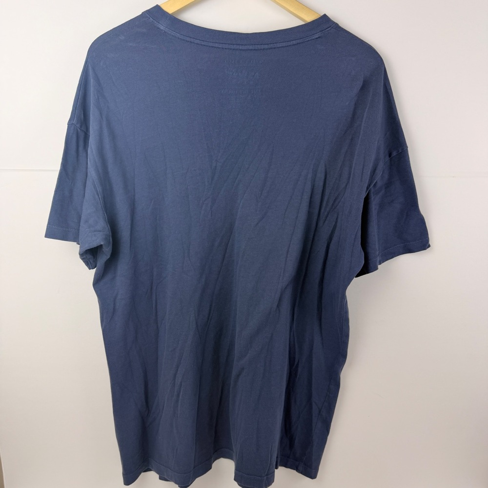 Rolling Stones Graphic Tee American Eagle XS Blue Band T Shirt - Picture 7 of 7